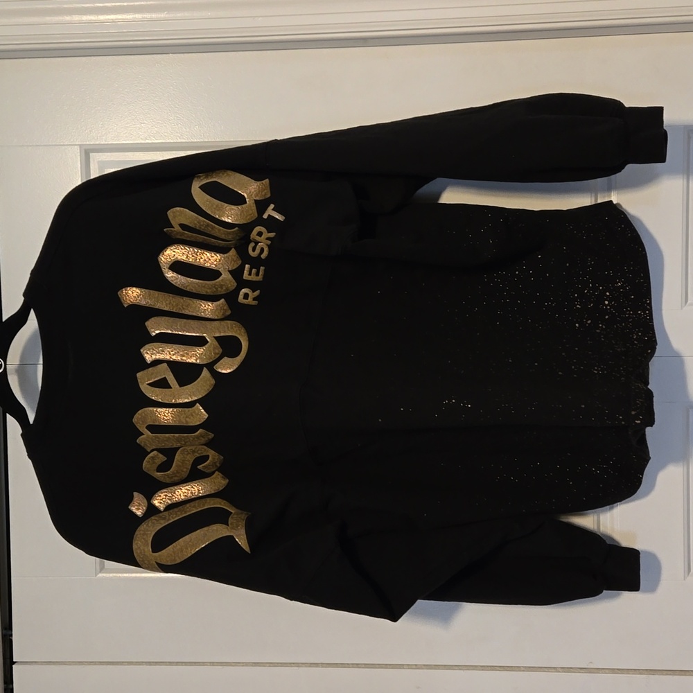 black and gold disney spirit jersey